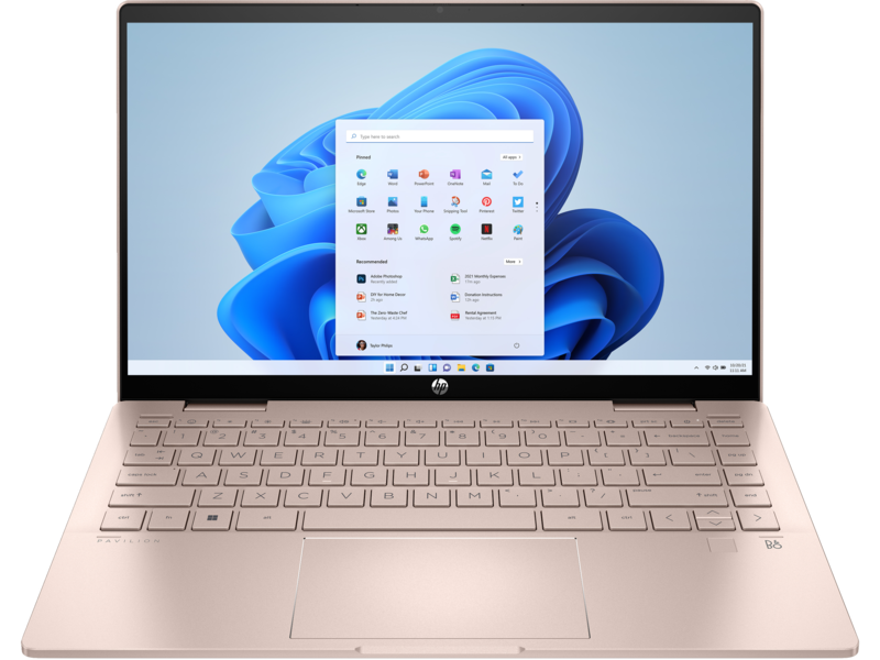 HP Pavilion x360 14 ek1048TU (80R26PA) | Intel&#174; Raptor Lake Core™ i5 _ 1335U | 8GB | 512GB SSD PCIe | Intel&#174; Iris&#174; Xe Graphics | 14 inch Full HD IPS Multi Touch | Win 11 | Finger | LED KEY | PEN | 0823D